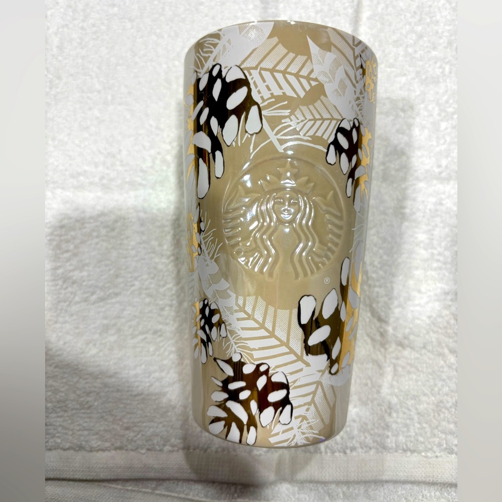 2019 Fall/Holiday Starbucks ceramic tumbler